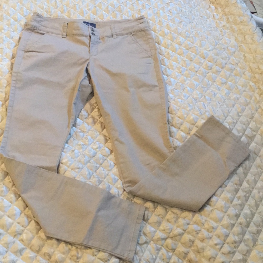 American Eagle Skinny Khakis
